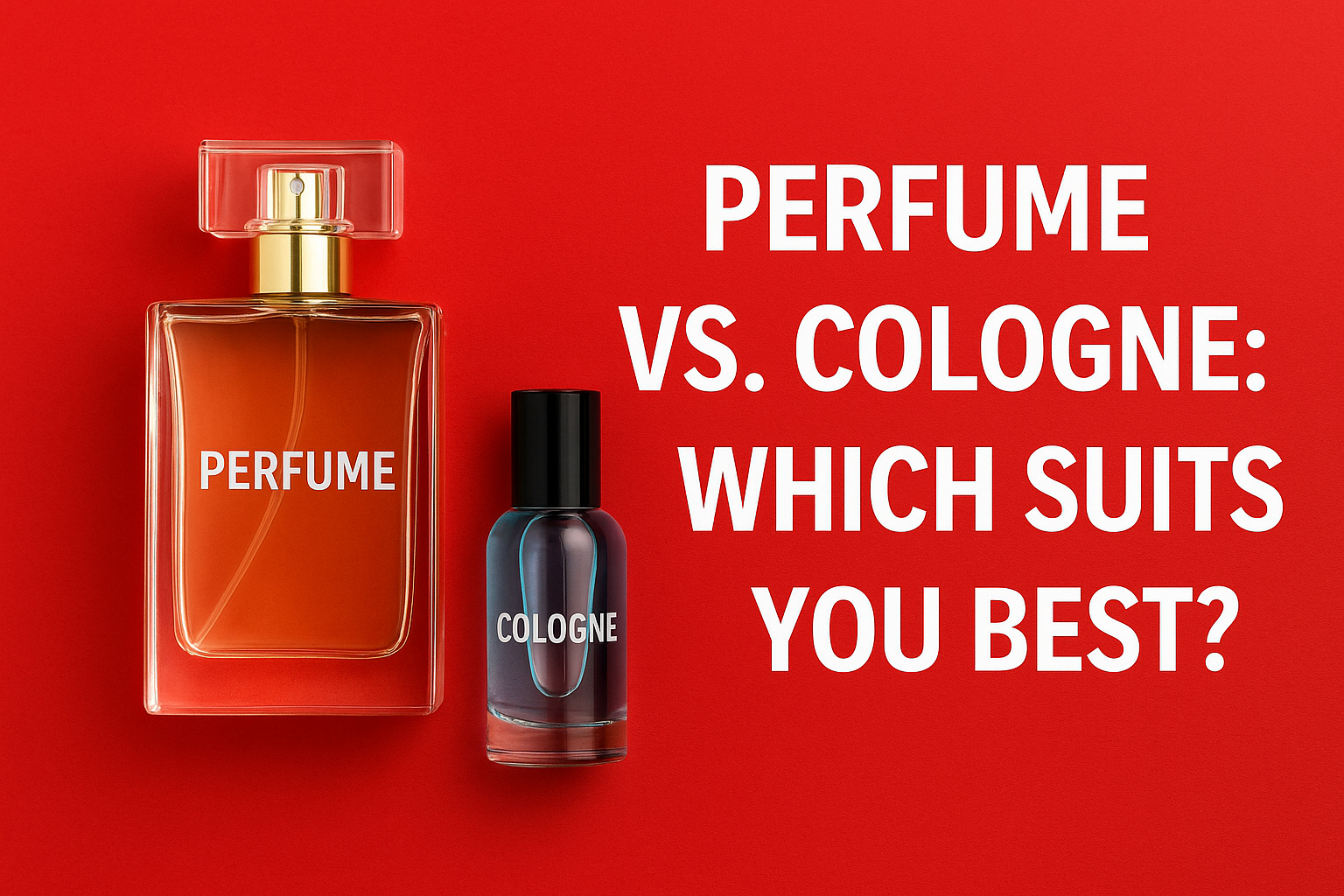 Perfume vs. Cologne: Which Suits You Best? 